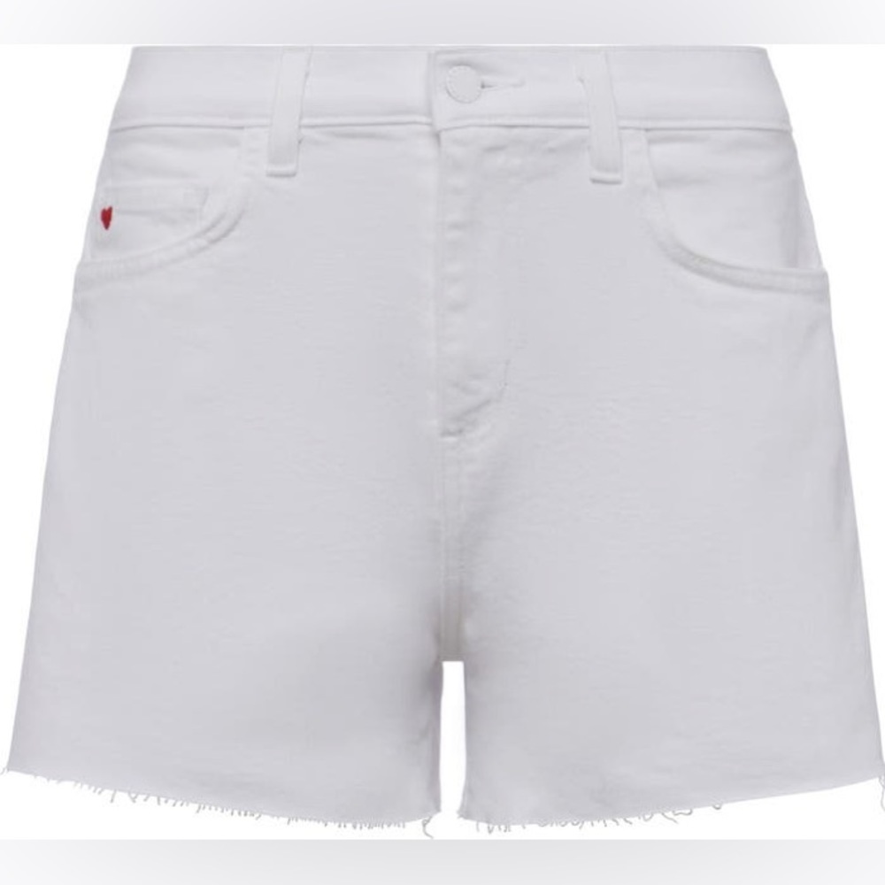 L'agence Clark Love High Waist Cutoff Denim Shorts, Size 26